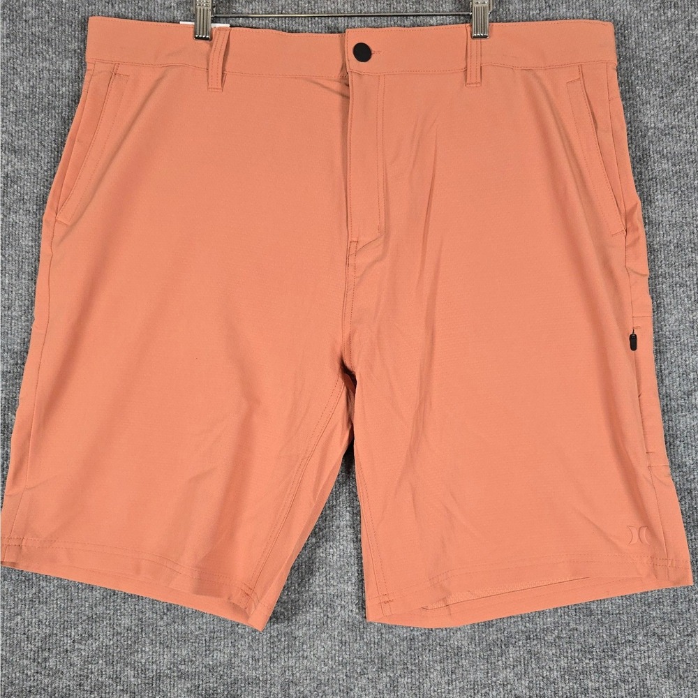 Hurley Men's Trek Hybrid Shorts 20in Length Water Repellent 4 Way Stretch Sz 40